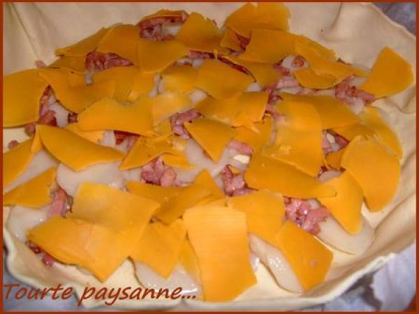 Tourte paysanne.... - Préparation etape 4
