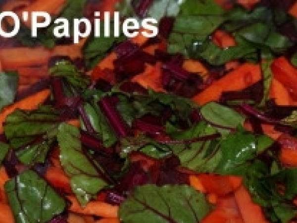 Betteraves et carottes au cumin et paprika - Préparation etape 3