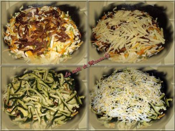 Wok de poulet et porc, et sa farandole de légumes - Préparation etape 7