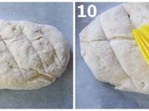 Pain à la pomme et aux noisettes - Préparation etape 5