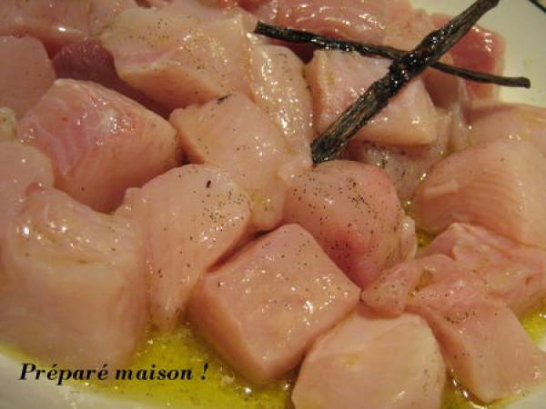 Requin vinaigre balsamique et vanille - Préparation etape 3