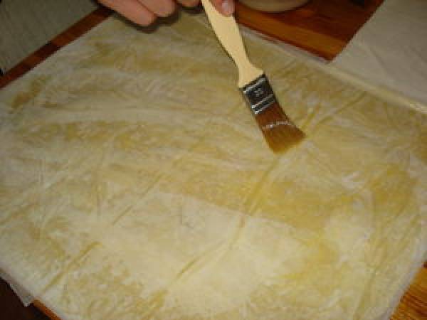 Chamiya ou petit feuilleté la pistache (pâtisserie syrienne/libannaise). - Préparation etape 2