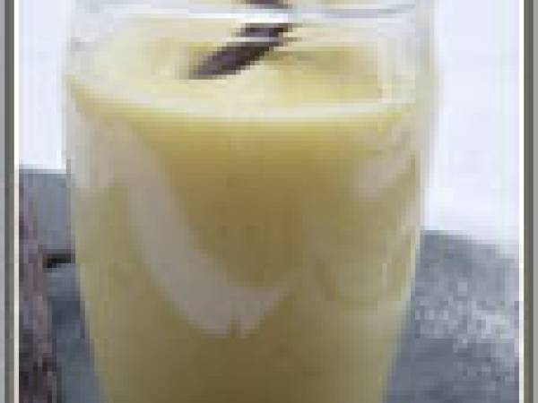 Crème dessert expresse façon danette double saveur : vanille et carambar - Préparation etape 2