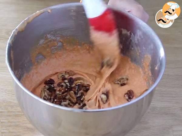 Carrot Cake, gateau aux carottes - Préparation etape 4