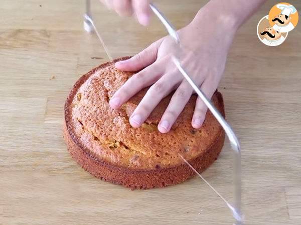 Carrot Cake, gateau aux carottes - Préparation etape 8