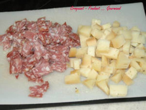 BOUCHÉES à la TOMME de SAVOIE - Préparation etape 2