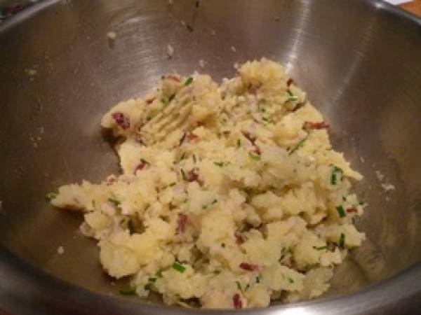 POULET AUX GOUSSES D'AIL ET SON ECRASE DE POMMES DE TERRE..... - Préparation etape 6