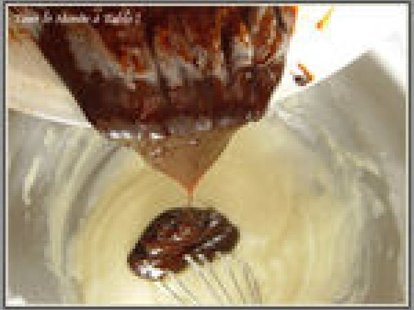 Gâteau au chocolat et au yaourt sans oeuf spécial allergie - Préparation etape 3