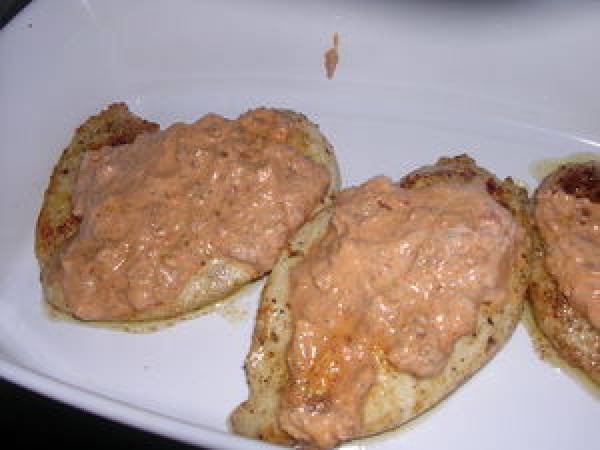 ESCALOPE DE POULET GRATINEE - Préparation etape 3