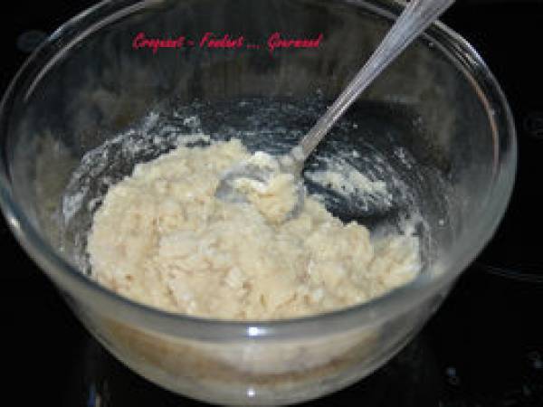 VISITANDINE aux FRAMBOISES - Préparation etape 2