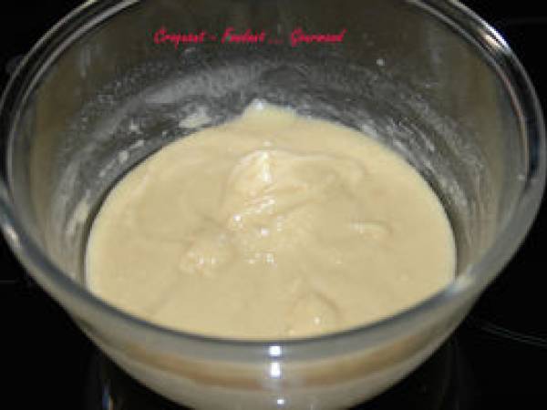 VISITANDINE aux FRAMBOISES - Préparation etape 3