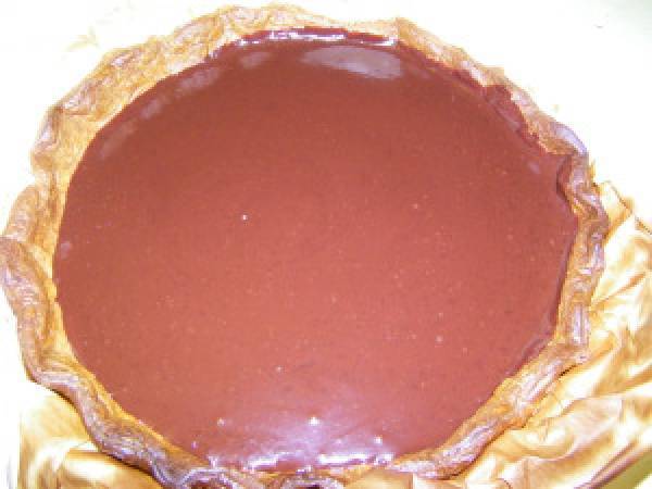 Tarte chocolat-marshmallow - Préparation etape 5