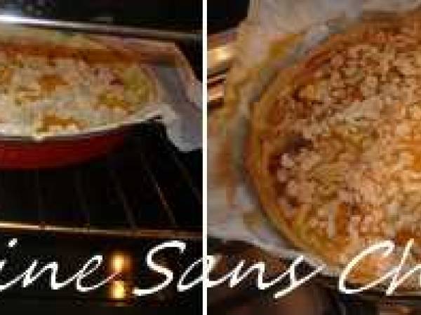 Tarte aux abricots crème d'amande et romarin - Préparation etape 8