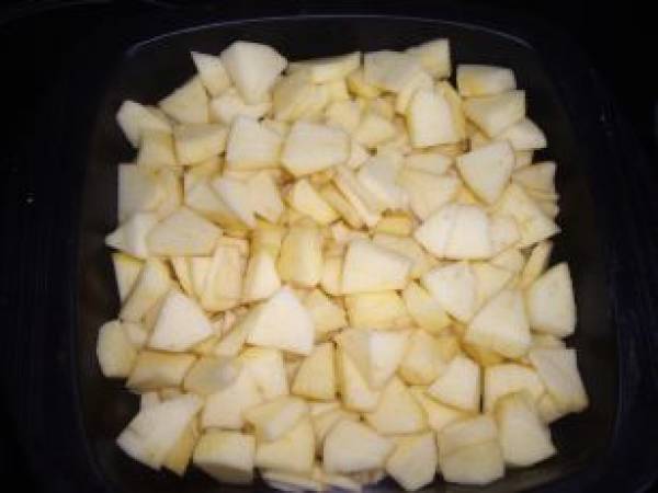 Crumble de Pommes au Sucre Complet de Canne - Préparation etape 1