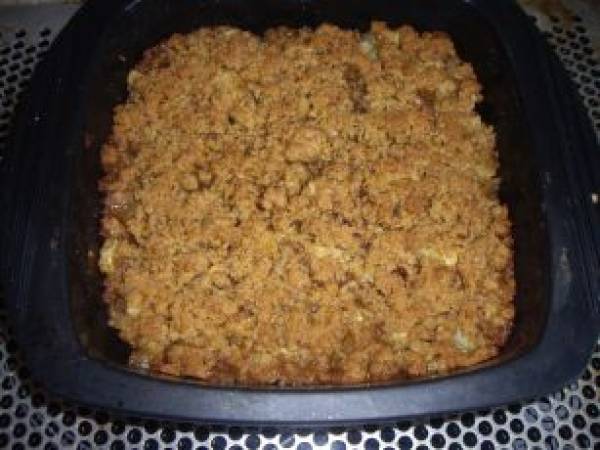 Crumble de Pommes au Sucre Complet de Canne - Préparation etape 3