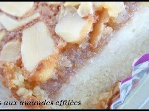 CARRES AUX AMANDES EFFILEES - Préparation etape 6