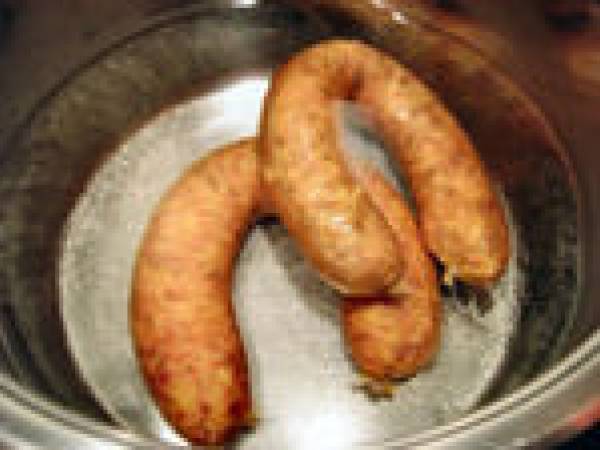 Saucisses au chou et papet vaudois - Préparation etape 2