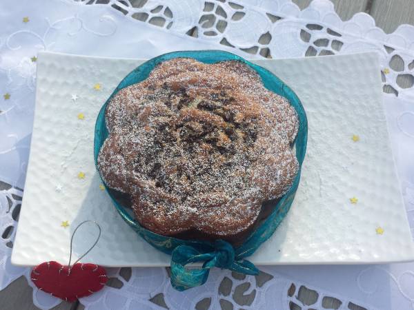 Cake d' amour de Peau d' âne - Préparation etape 8