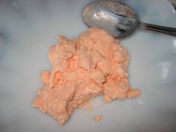 Verrines de saumon fumé à la faisselle - Préparation etape 3