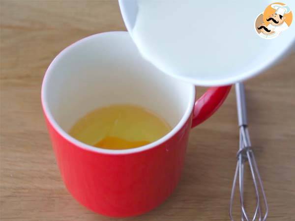 Mug Cake moelleux au Nutella - Préparation etape 1