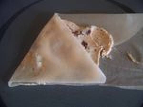 Bricks à la ricotta et aux tomates séchées - Préparation etape 2