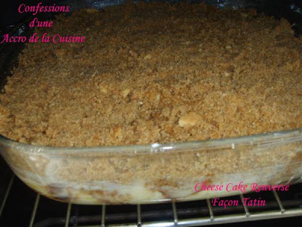 Cheese Cake Renversé Façon Tatin - Préparation etape 4