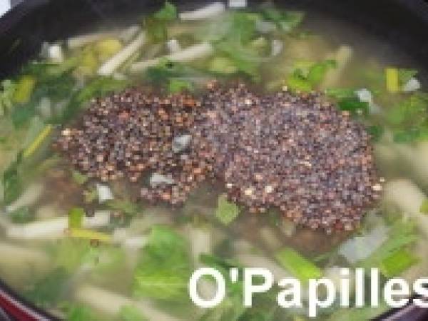 Salade de lentilles et légumes d'automne / hiver - Préparation etape 2