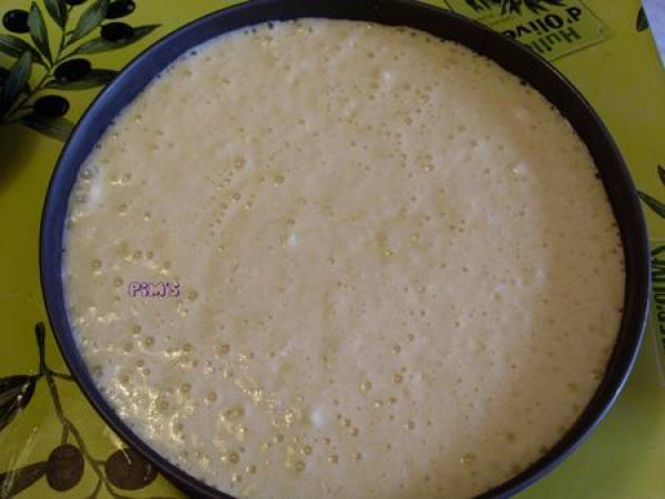 Gâteau fruits exotiques / chocolat blanc - Préparation etape 7