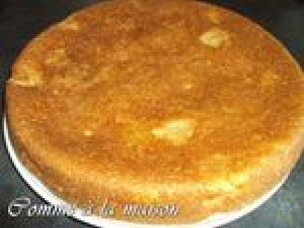 Gâteau aux pommes sans oeufs - Préparation etape 3