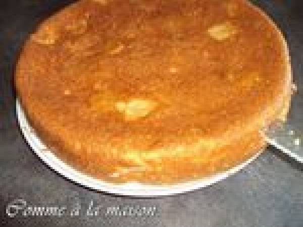 Gâteau aux pommes sans oeufs - Préparation etape 5