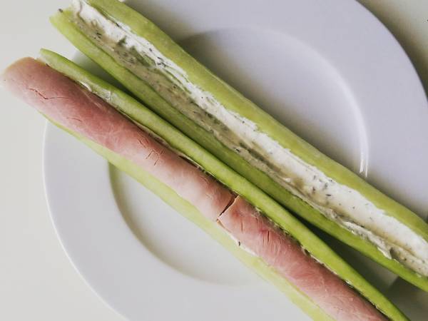 Sandwich et sucettes apéro light - Préparation etape 2