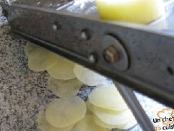 Tarte Fine de Morue Fraîche à la Vapeur - Préparation etape 3