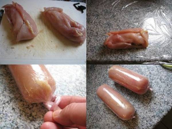 Médaillons de Volaille aux Ecrevisses, façon Bonaparte - Préparation etape 4