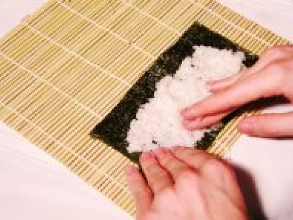 Sushi maison - Préparation etape 2
