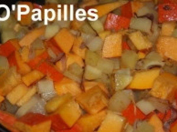 Gnocchi de pommes de terre et potiron - Préparation etape 2