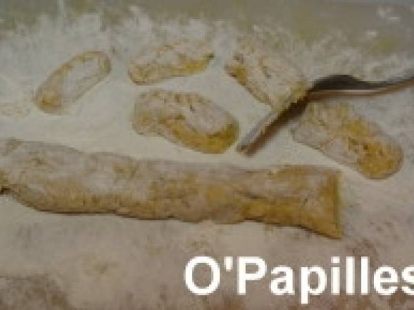 Gnocchi de pommes de terre et potiron - Préparation etape 5