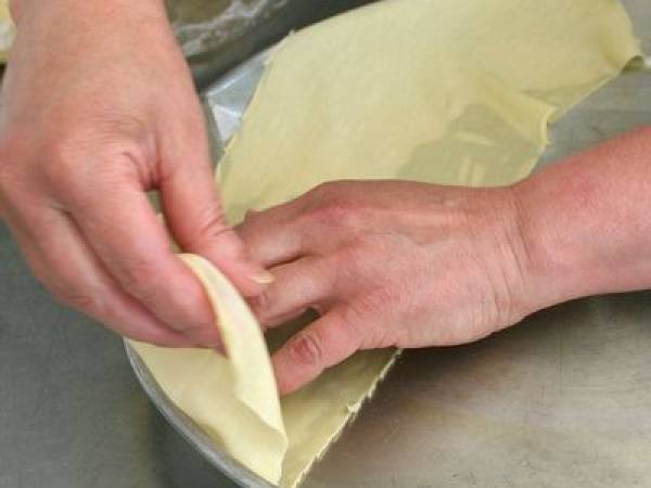 Baklawa au miel - Préparation etape 3