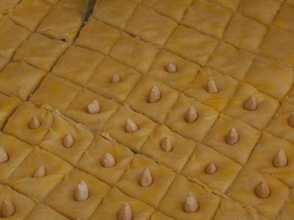 Baklawa au miel - Préparation etape 5