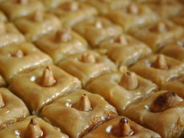 Baklawa au miel - Préparation etape 6