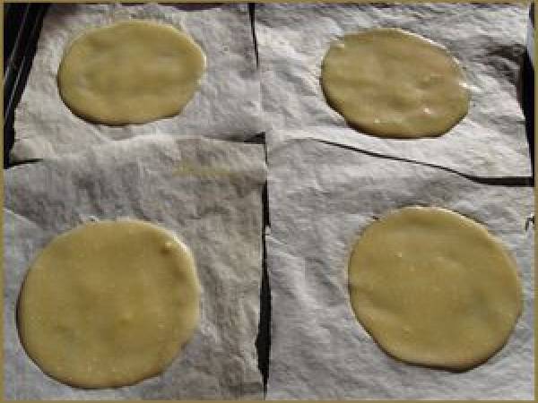 Croustillant aux framboises, un dessert individuel divin - Préparation etape 2