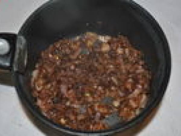 Tartelette tatin au magret fumé - Préparation etape 1