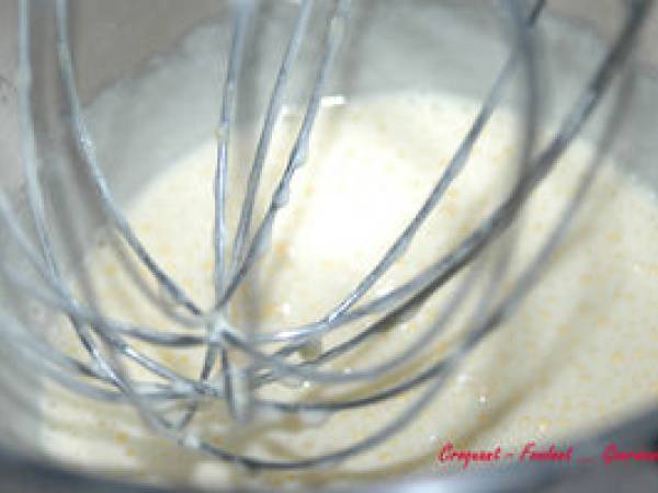 GÂTEAU MOELLEUX aux GRIOTTES - Préparation etape 3