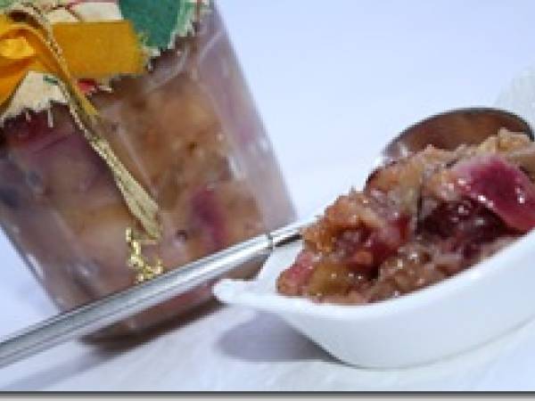 Foie Gras d'Oie Poché, Chutney de Coing et Gelée à la Vanille - Préparation etape 4