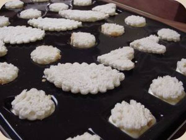 Petites bouchées au boursin et au chavrouX - Préparation etape 4