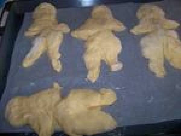 Manala ou manele pour la st nicolas(bonhommes briochés) - Préparation etape 7