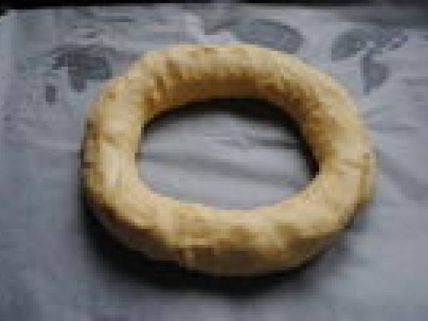 COURONNE BRIOCHÉE DES ROIS - Préparation etape 5