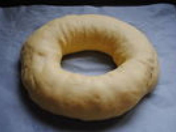 COURONNE BRIOCHÉE DES ROIS - Préparation etape 6