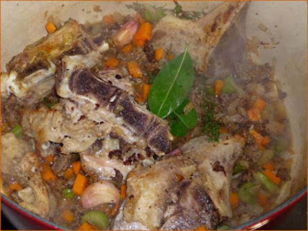 Fond de Sauce ... ou l'identité de sa cuisine - Préparation etape 1