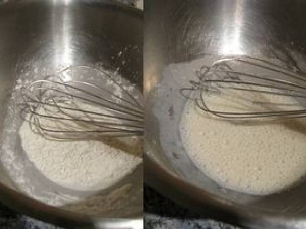 Soufflé au Foie Gras & Parmesan - Préparation etape 2