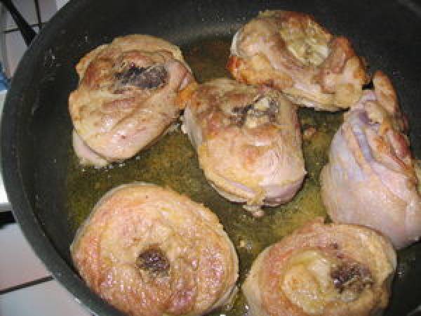 Sauté de dinde marengo - Préparation etape 2